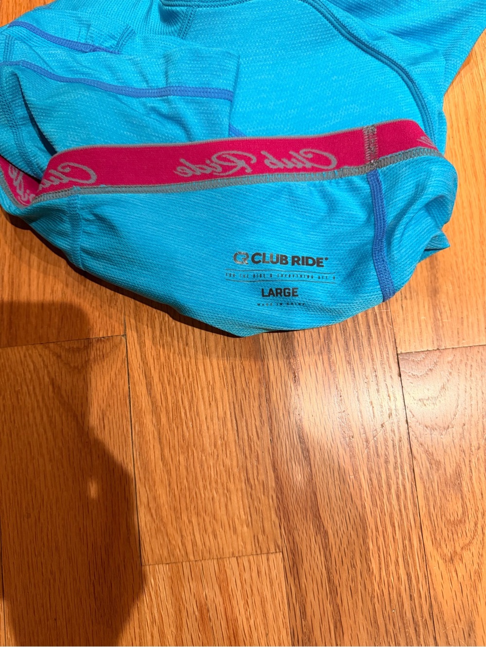 Club Ride Women's Montcham Chamois 8” Endurance light blue Like New